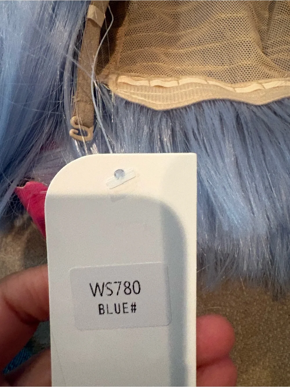 Premium Women's Wig - Blue